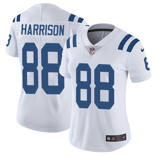 Indianapolis Colts #88 Limited Marvin Harrison White Nike NFL Road Women Vapor Untouchable jerseys->indianapolis colts->NFL Jersey